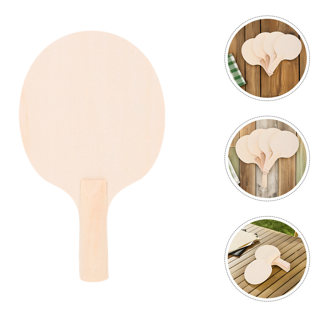 Table Tennis Paddles - 4 paar DIY tafeltennisbatjes blanks, onafgewerkte