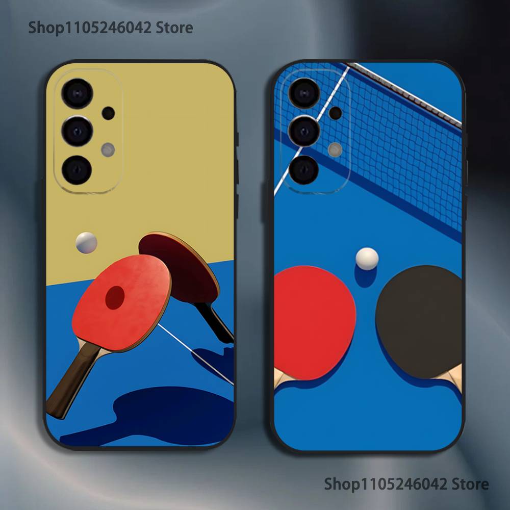 Table Tennis Quotes - Tafeltennisracket Ping Pong Schokbestendig Telefoonhoesje Voor