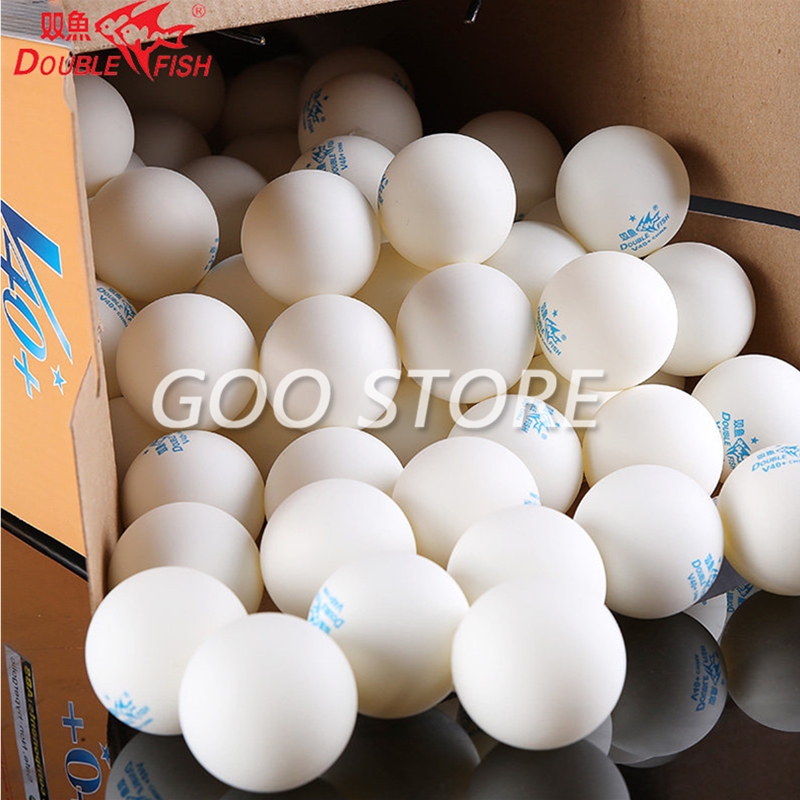 Table Tennis Olympics - 100 ballen Double Fish V40+ 1-Star