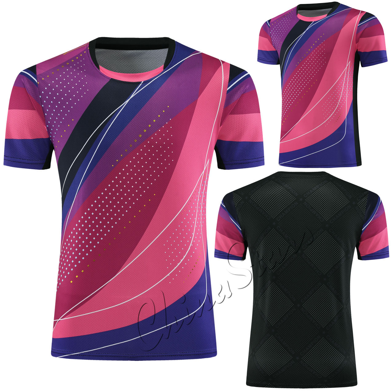 Table Tennis Usa Team - China Dames Spel Tafeltennis Truien, Polyester
