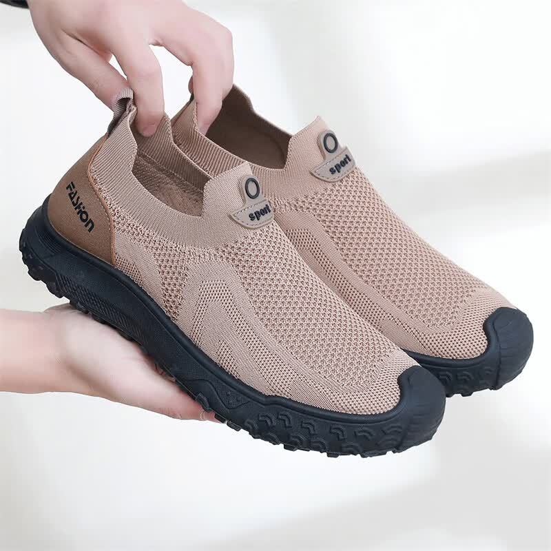 Anti Loop Rubber - Zomer heren casual schoenen, elastisch slip-on