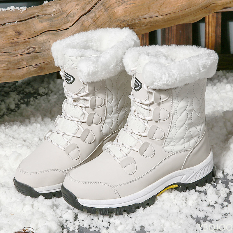 Anti Loop Rubber - Wintersneeuwlaarzen voor dames, buitenreizen, waterdicht, antislip,