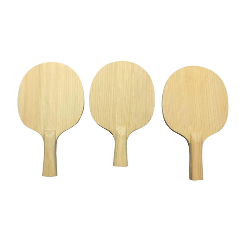 Table Tennis Table - Enkellaags Hinoki Massief Houten Tafeltennisbat 8mm