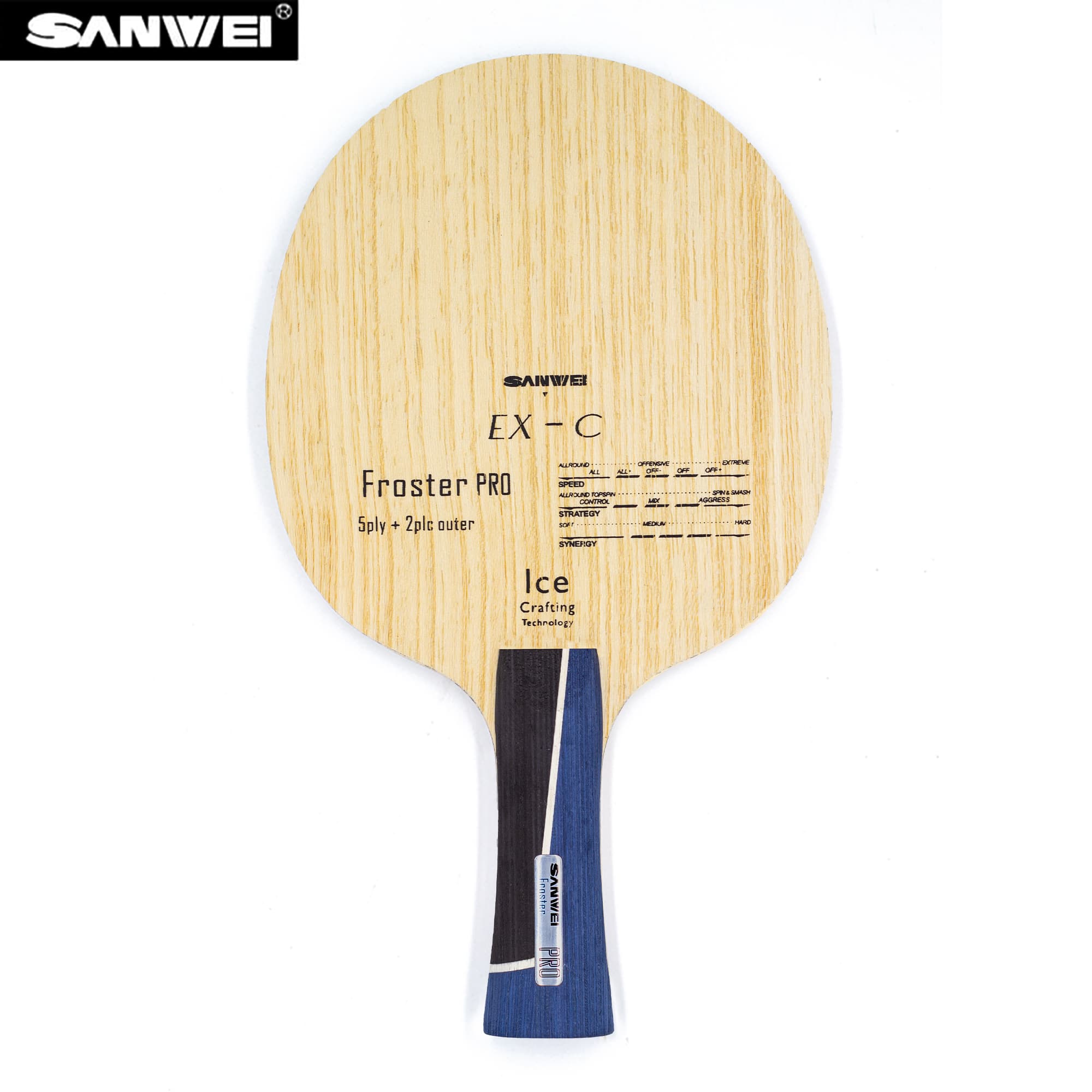Table Tennis Table - SANWEI ALC Tafeltennis Blade Froster Pro