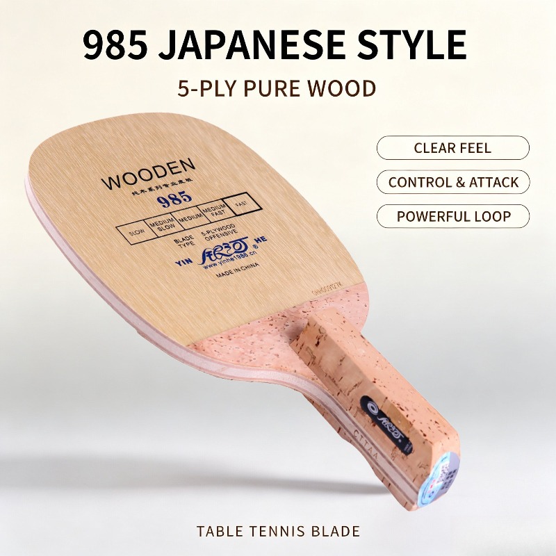 YINHE 985 Japanse Penhold Tafe - Table Tennis Paddles recensie en prijs