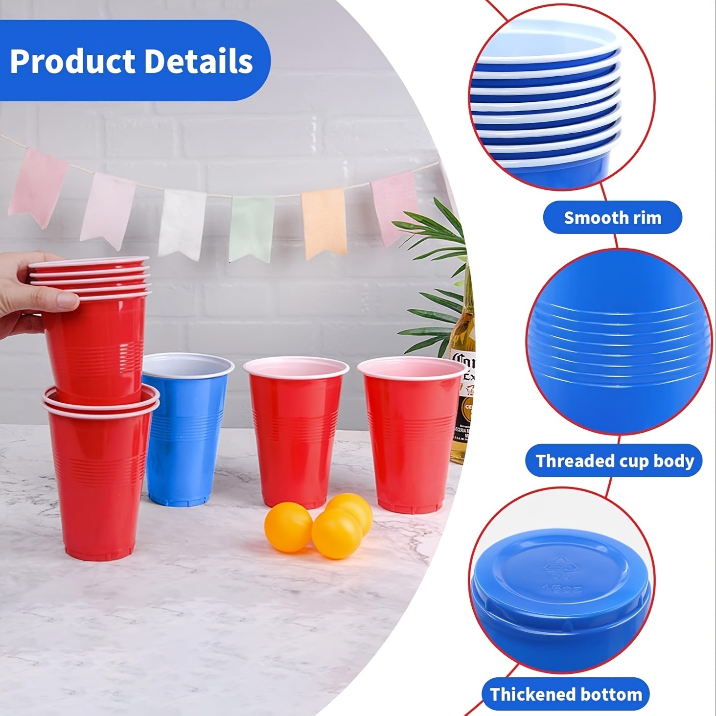 Bierpong-spelset & partybekers - Table Tennis Olympics recensie en prijs