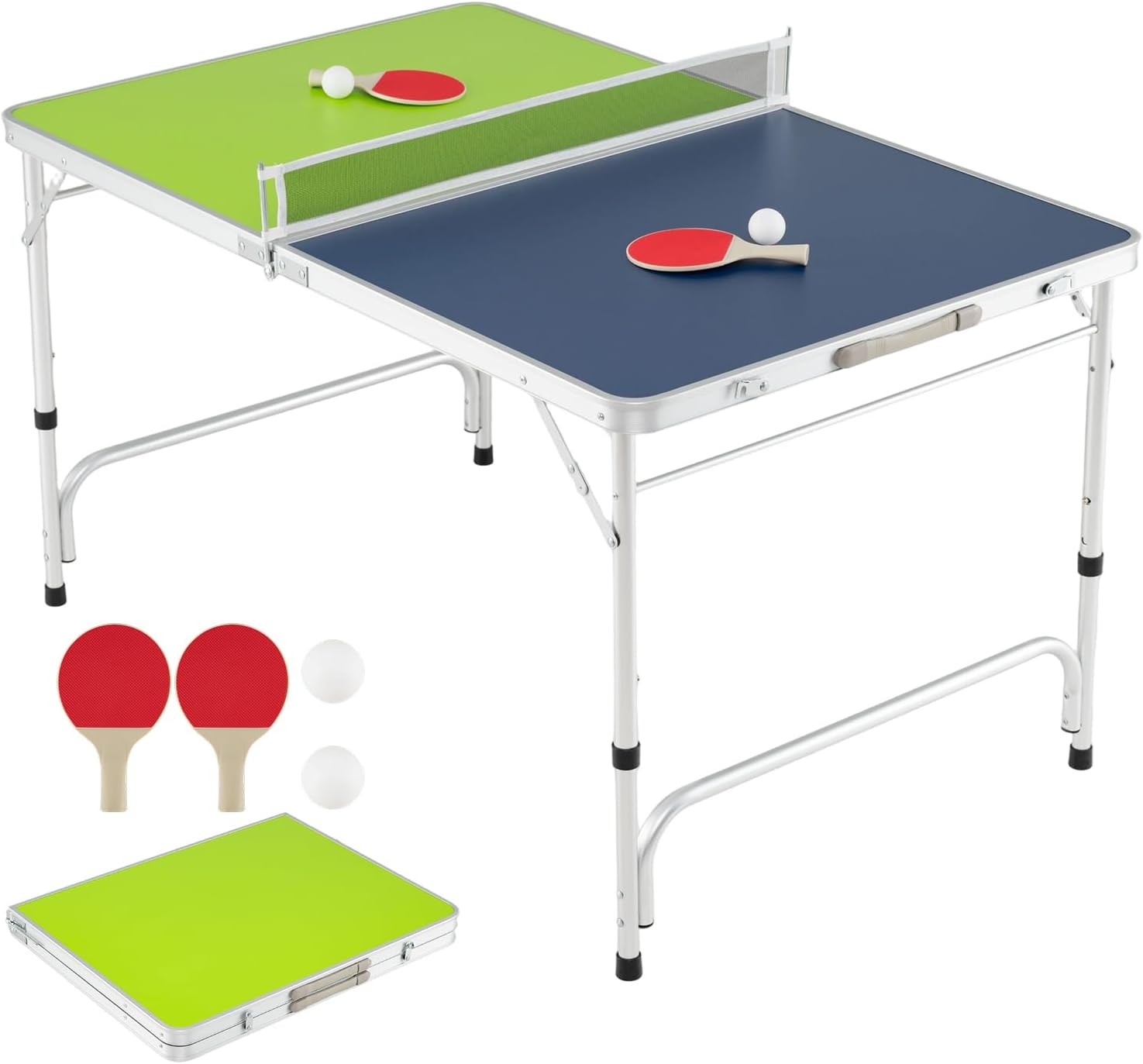 Opvouwbare pingpongtafel met n - Table Tennis Net Height recensie en prijs