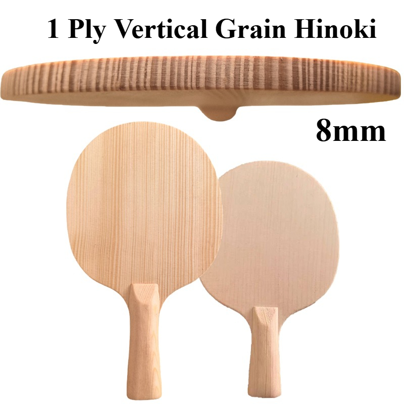 1-Ply 8mm Verticale Graan Hino - Table Tennis Paddles recensie en prijs