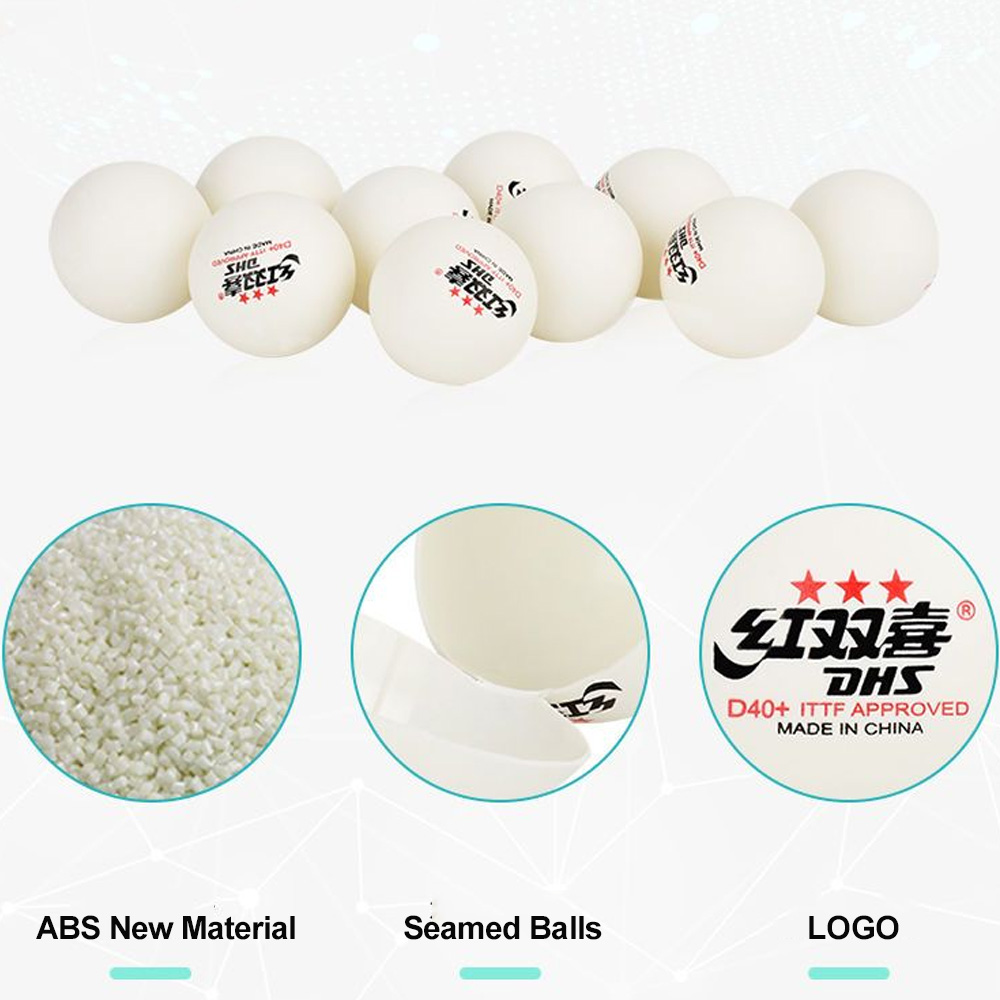 DHS D40+ DJ40+ Pingpongballen  - Table Tennis Olympics recensie en prijs